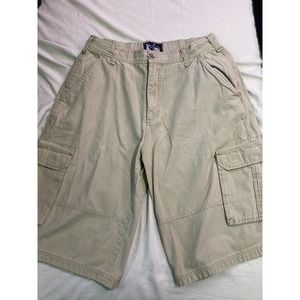 K2 Men khaki ￼Cargo Shorts Size 36